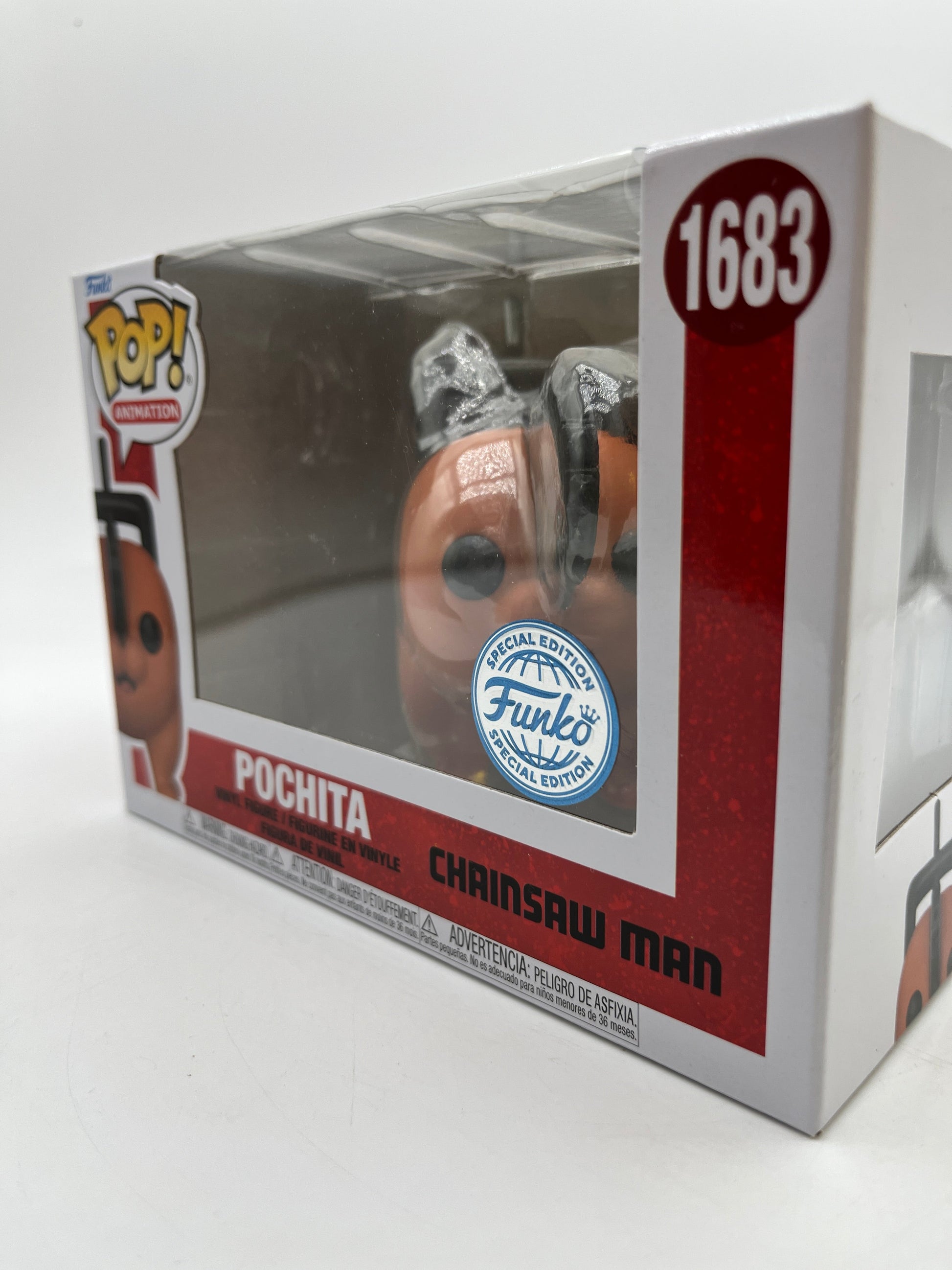 Funko POP! Animation Chainsaw Man - Pochita #1683 - Special Edition FRENLY BRICKS - Open 7 Days