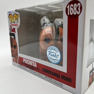 Funko POP! Animation Chainsaw Man - Pochita #1683 - Special Edition FRENLY BRICKS - Open 7 Days