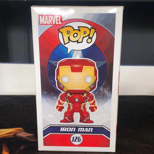 Marvel Funko Pop - Iron Man - Civil War - No. 12 - FRENLY BRICKS - Open 7 Days