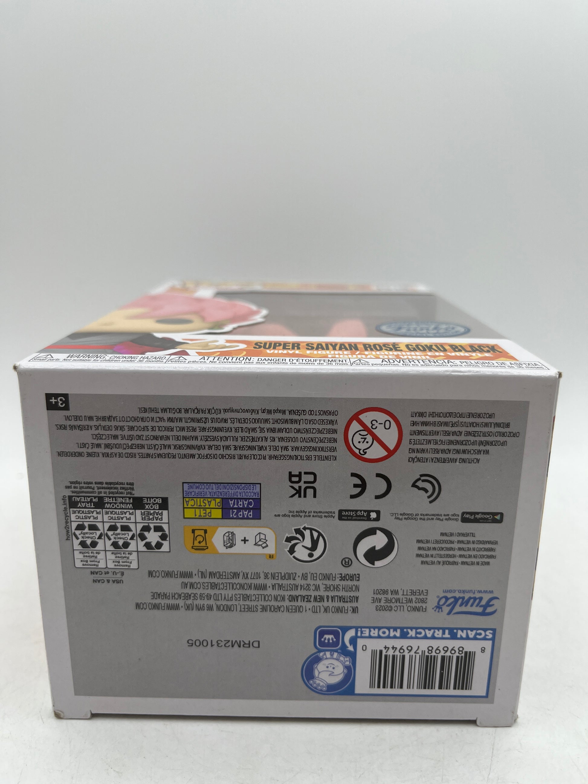 Funko Pop! Dragon Ball Super Super Saiyan Rose Goku Black #1516 image 10