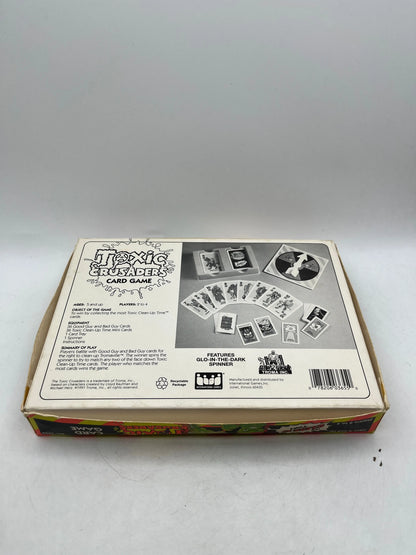 Toxic Crusaders Card Game Authentic 1991 Troma, Inc International Games FRENLY BRICKS - Open 7 Days