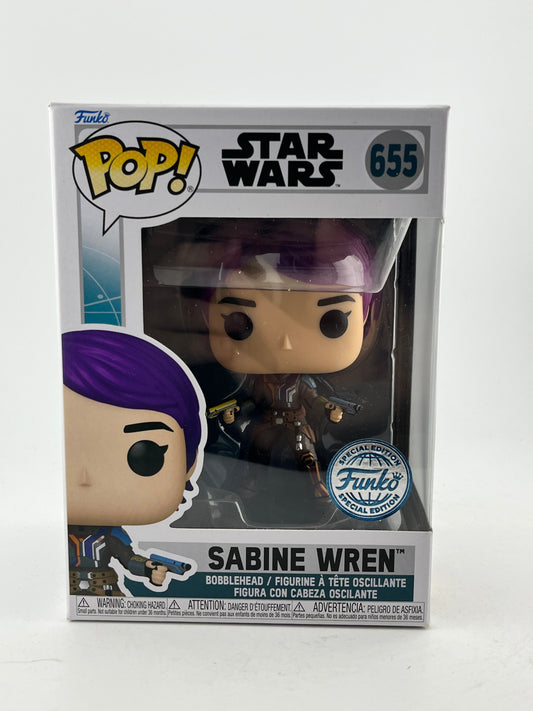 Funko POP! Star Wars - Sabine Wren #655 - Special Edition ￼ FRENLY BRICKS - Open 7 Days
