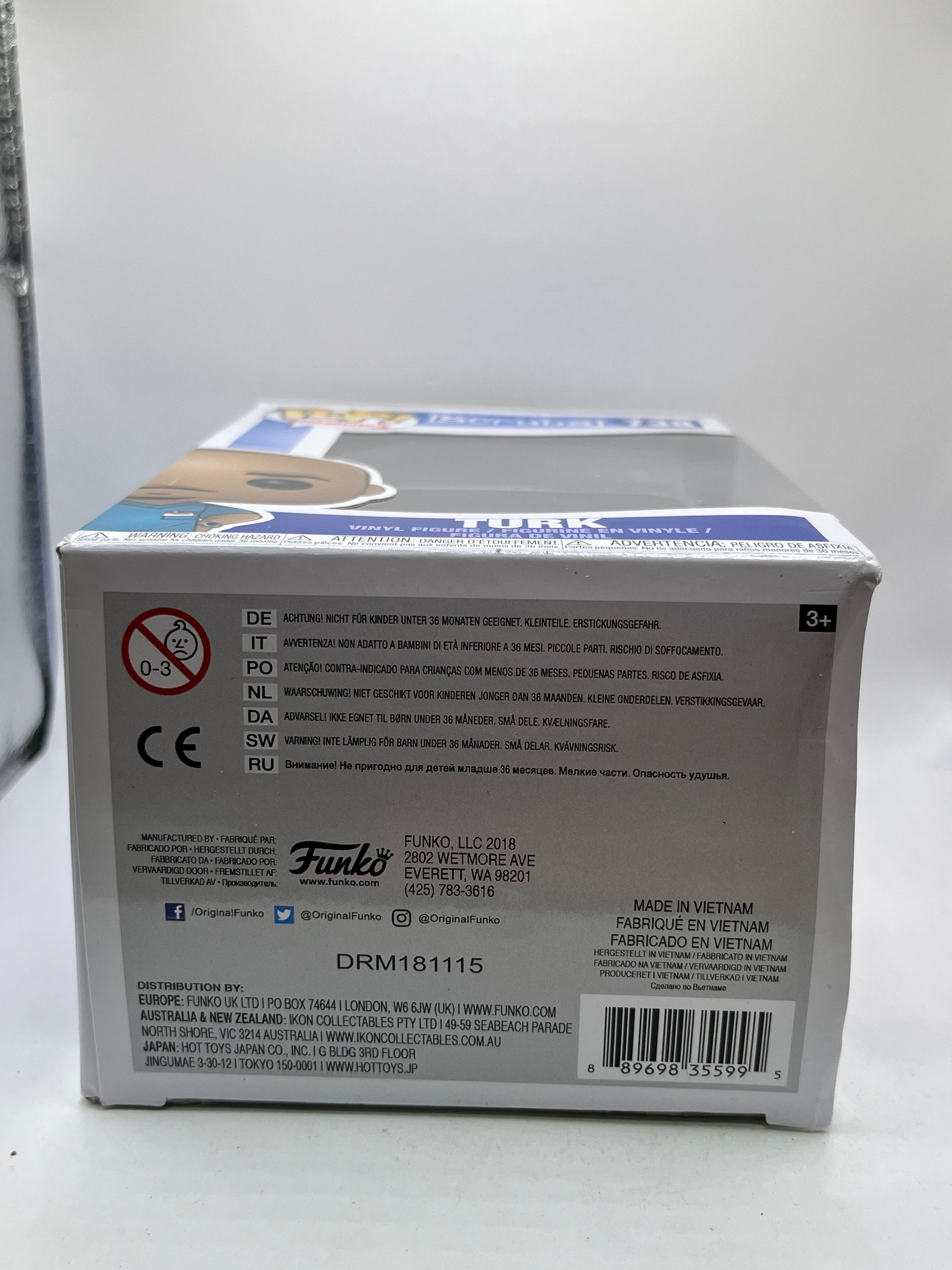 Funko POP! Television [Scrubs] - Turk #738 - Vinyl Collectable FRENLY BRICKS - Open 7 Days