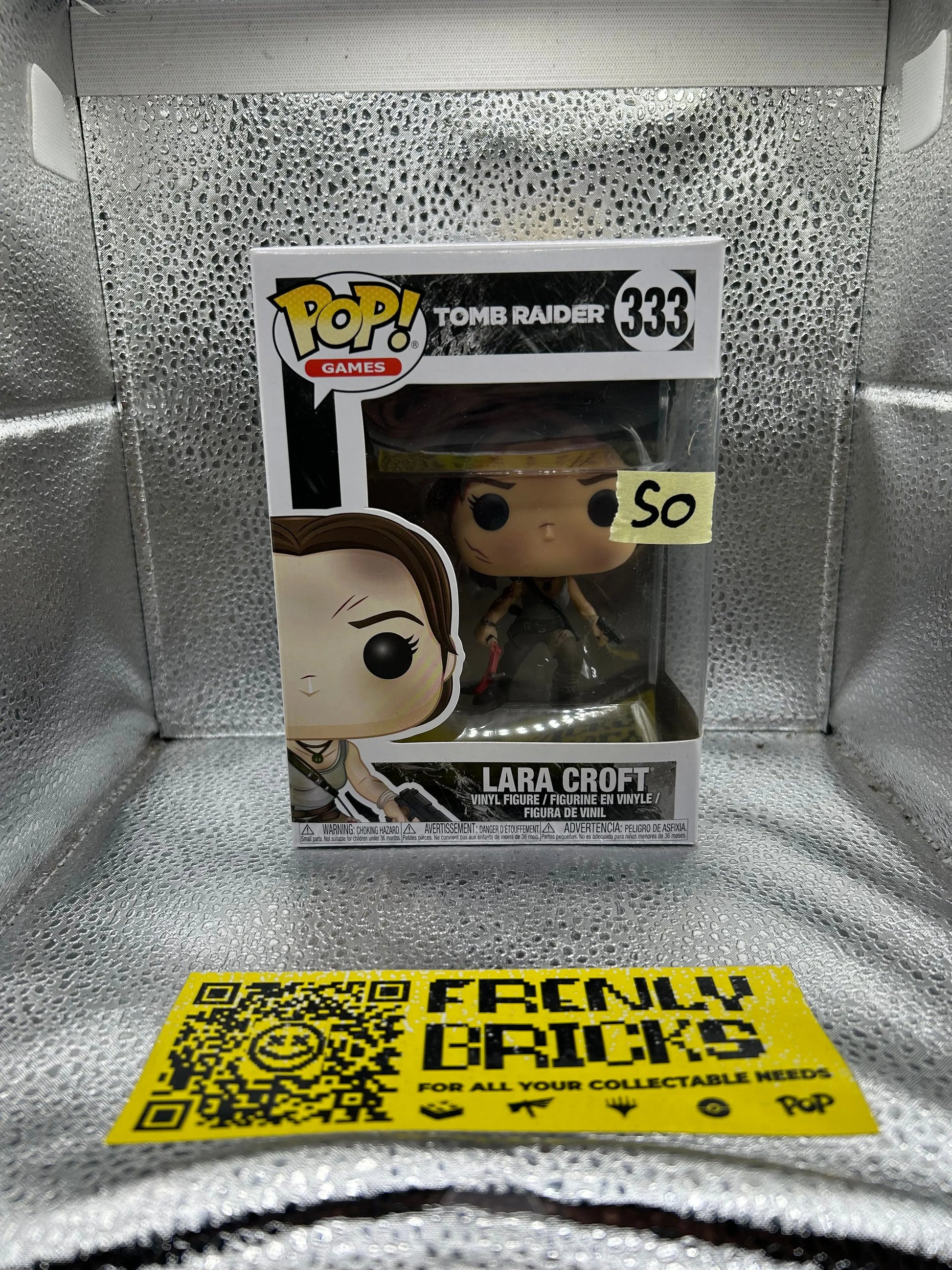 Pop Vinyl Games #333 Lara Croft FRENLY BRICKS - Open 7 Days