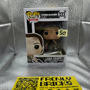 Pop Vinyl Games #333 Lara Croft FRENLY BRICKS - Open 7 Days