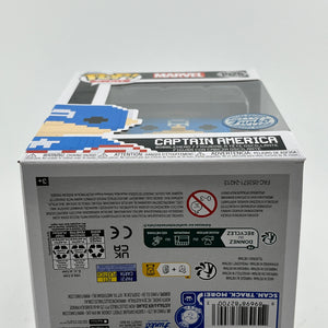 Funko POP! 8-Bit Marvel - Captain America #1426 - Special Edition FRENLY BRICKS - Open 7 Days