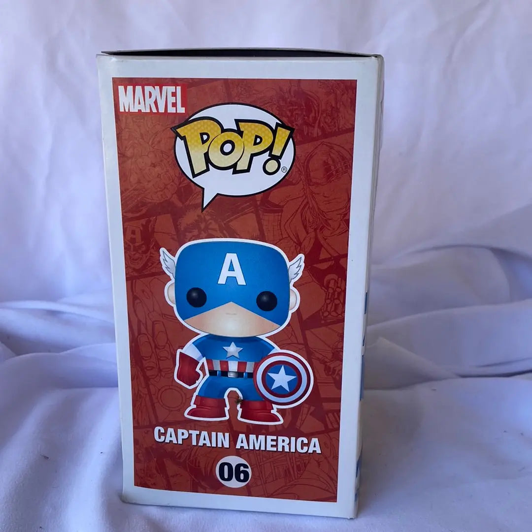 Funko POP! Captain America 06 - Marvel 2017 Summer Convention - FRENLY BRICKS - Open 7 Days