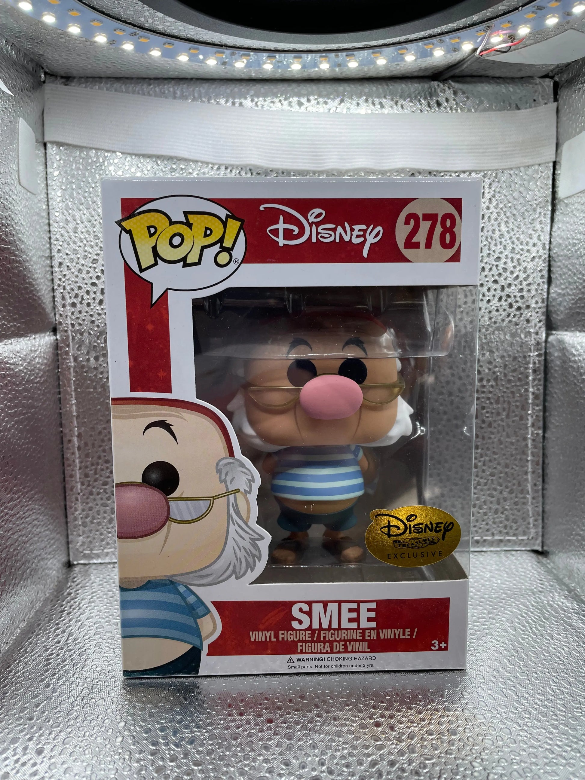 Smee - 278 - Pop Vinyl - Peter Pan - Disney - Disney Treasures - VAULTED FRENLY BRICKS - Open 7 Days