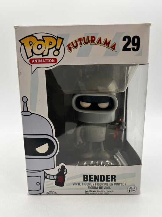Funko POP! Animation Futurama - Bender #29 - Vinyl Collectable FRENLY BRICKS - Open 7 Days