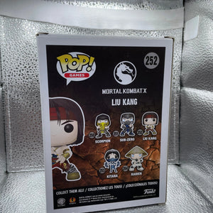 Funko Pop! Games Mortal Kombat X - Liu Kang Vinyl Figure #252 FRENLY BRICKS - Open 7 Days