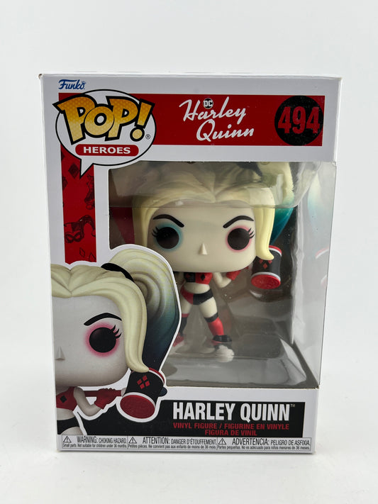 Funko POP! DC Harley Quinn - #494 Harley Quinn - Vinyl Collectable FRENLY BRICKS - Open 7 Days
