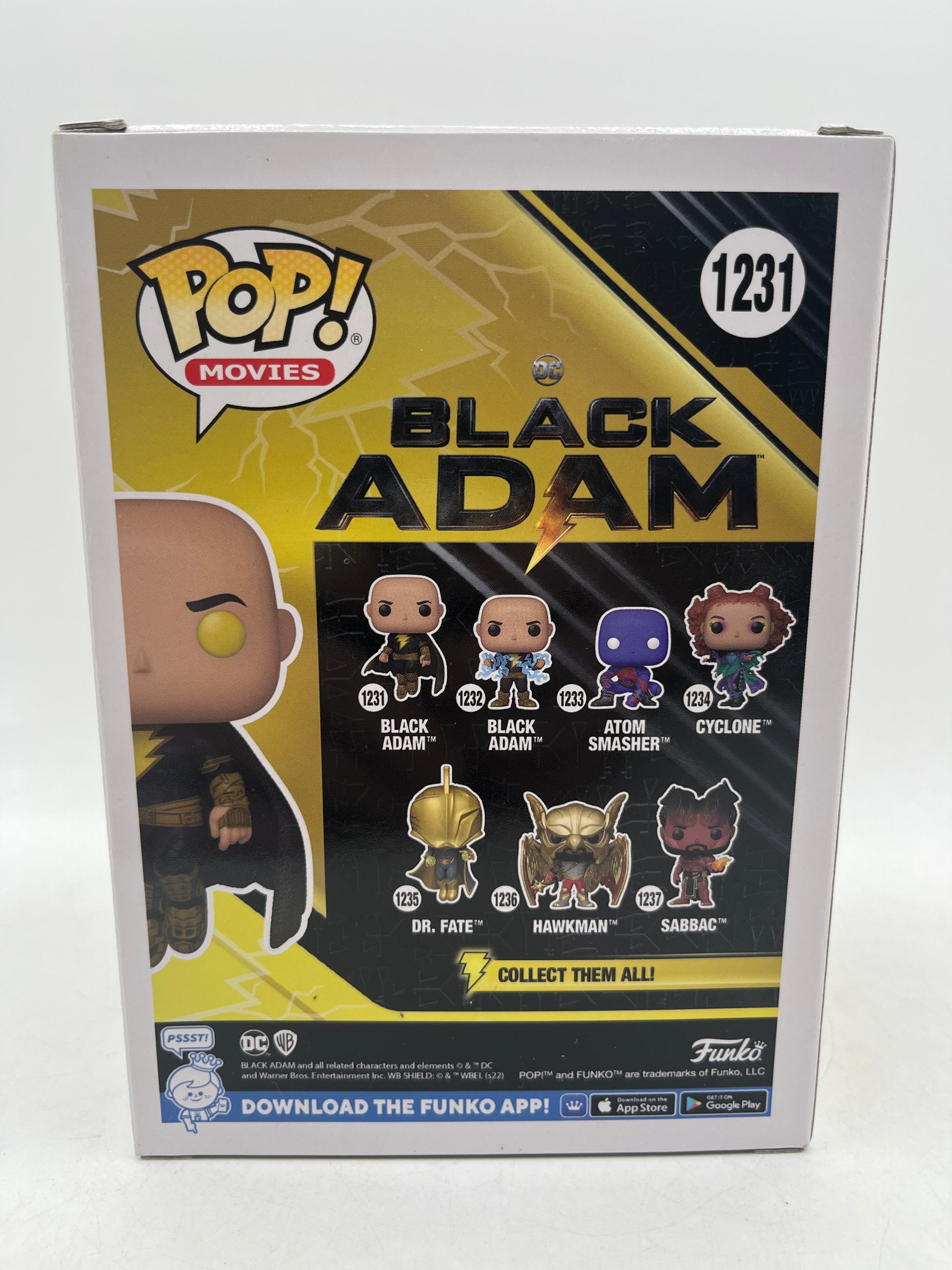 Funko Pop! Vinyl Black Adam Movies Figure #1231 GITD image 5