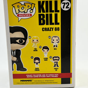 Funko POP! Movies Kill Bill - Crazy 88 #72 - Vinyl Collectable FRENLY BRICKS - Open 7 Days