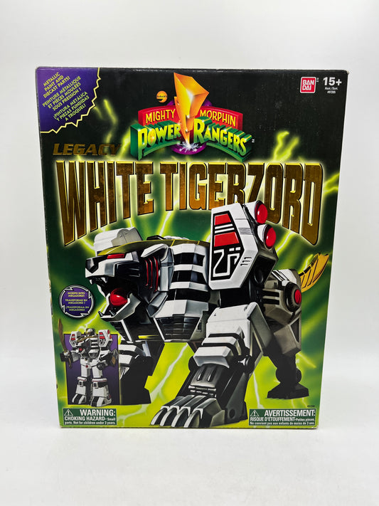 Power Rangers  White Tigerzord Action Figure - 97206 Complete (Open Box)