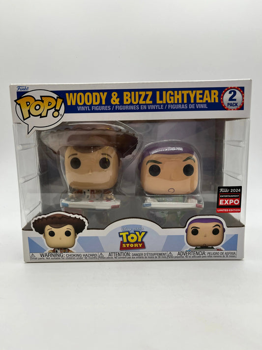 Funko POP! Disney Pixar Toy Story Woody & Buzz Lightyear 2-Pack Vinyl Collectable FRENLY BRICKS - Open 7 Days