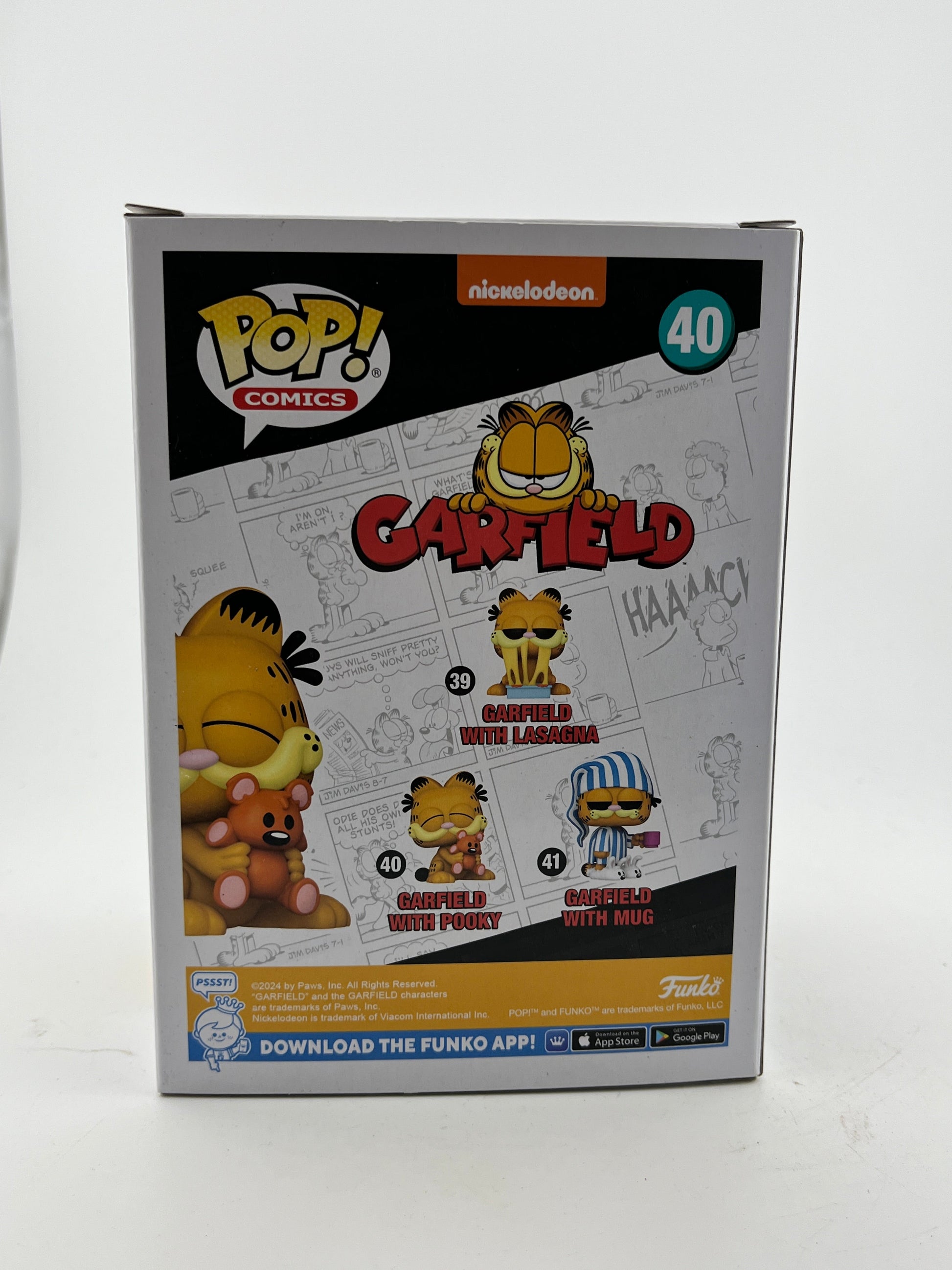 Funko POP! Comics Gardfield - Gardfield With Pooky #40 - Vinyl Collectable FRENLY BRICKS - Open 7 Days