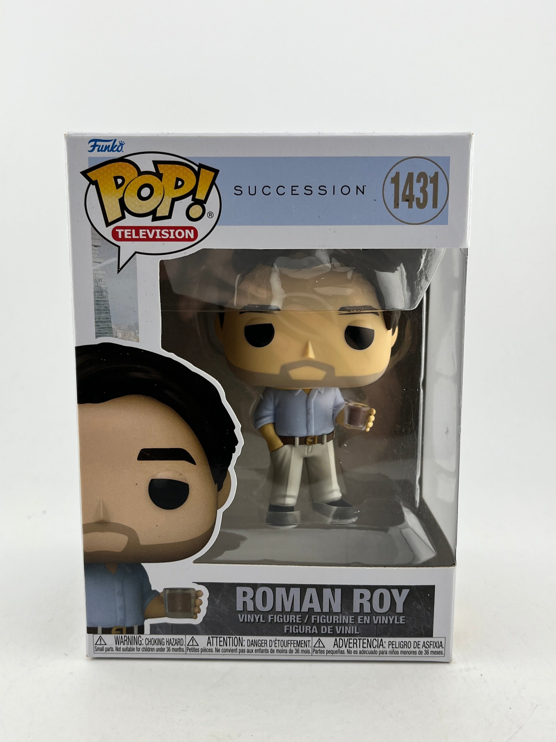 Funko POP! Television Succession - Roman Roy #1431 - Vinyl Collectable FRENLY BRICKS - Open 7 Days