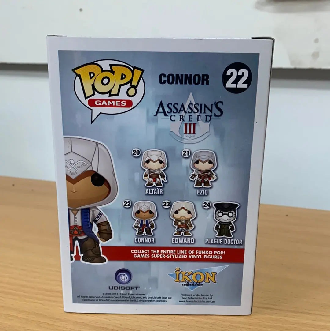 Funko POP! Games Assassin's Creed Connor Kenway #22 Vinyl Figure FRENLY BRICKS - Open 7 Days