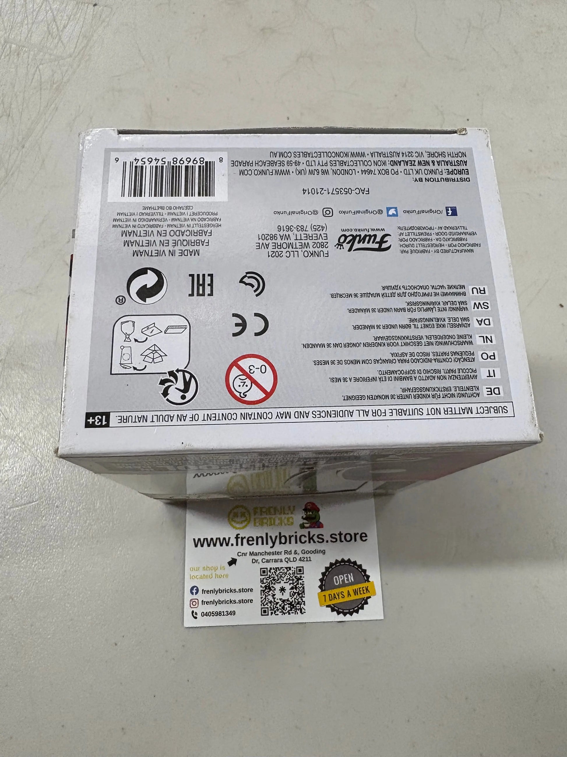 Funko Pop Vinyl #776 Marvel DeadPool FRENLY BRICKS - Open 7 Days