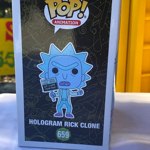 Funko POP! Hologram Rick clone #659 - FRENLY BRICKS - Open 7 Days