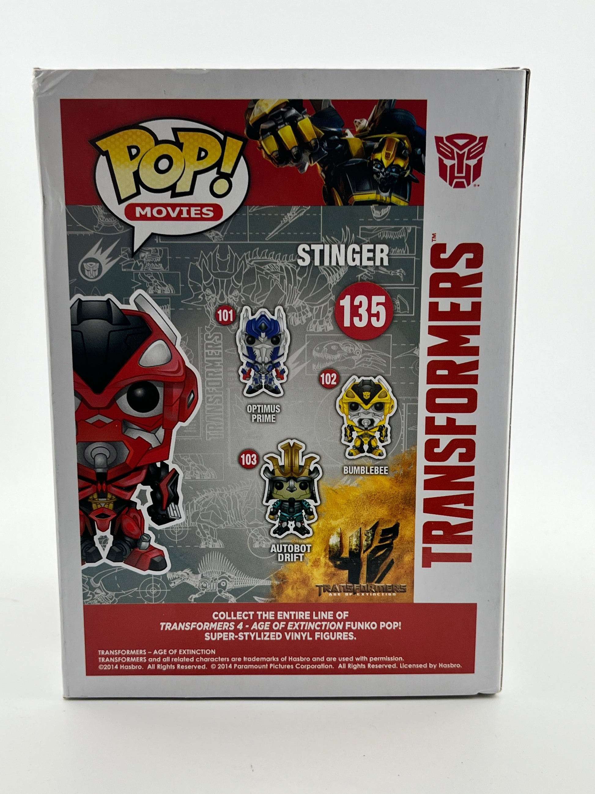 Funko POP! Movies Transformers- Stinger #135 - Walmart Exclusive - Vinyl Collectable FRENLY BRICKS - Open 7 Days