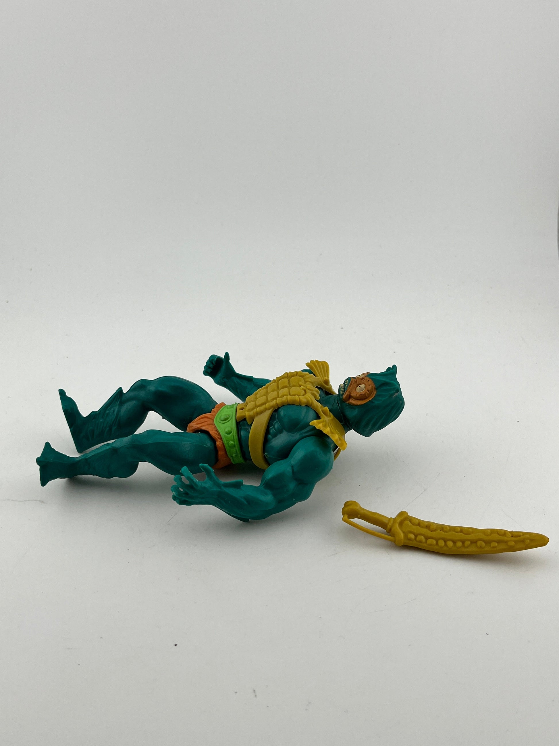 Vintage Merman MOTU Figure - Masters Of The Universe - 1981 - Complete FRENLY BRICKS - Open 7 Days