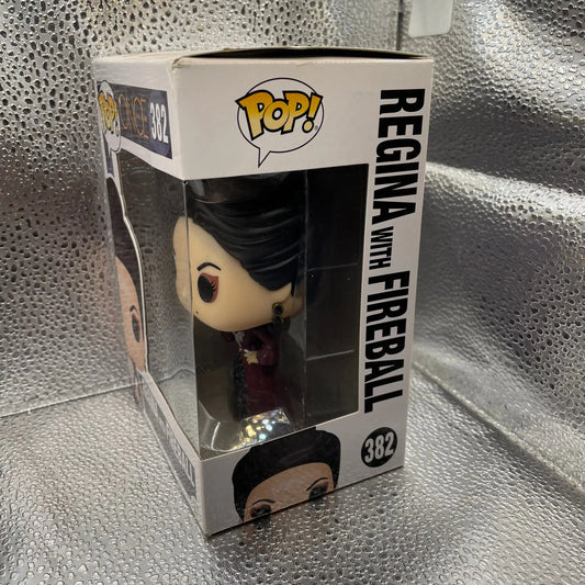 Regina with Fireball 382 ~ Once Upon a Time ~ Funko Pop Vinyl FRENLY BRICKS - Open 7 Days