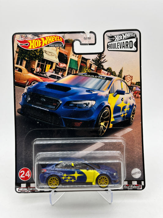 Hot Wheels Premium Boulevard- 2019 Subaru WRX STI Mattel - Sealed FRENLY BRICKS - Open 7 Days