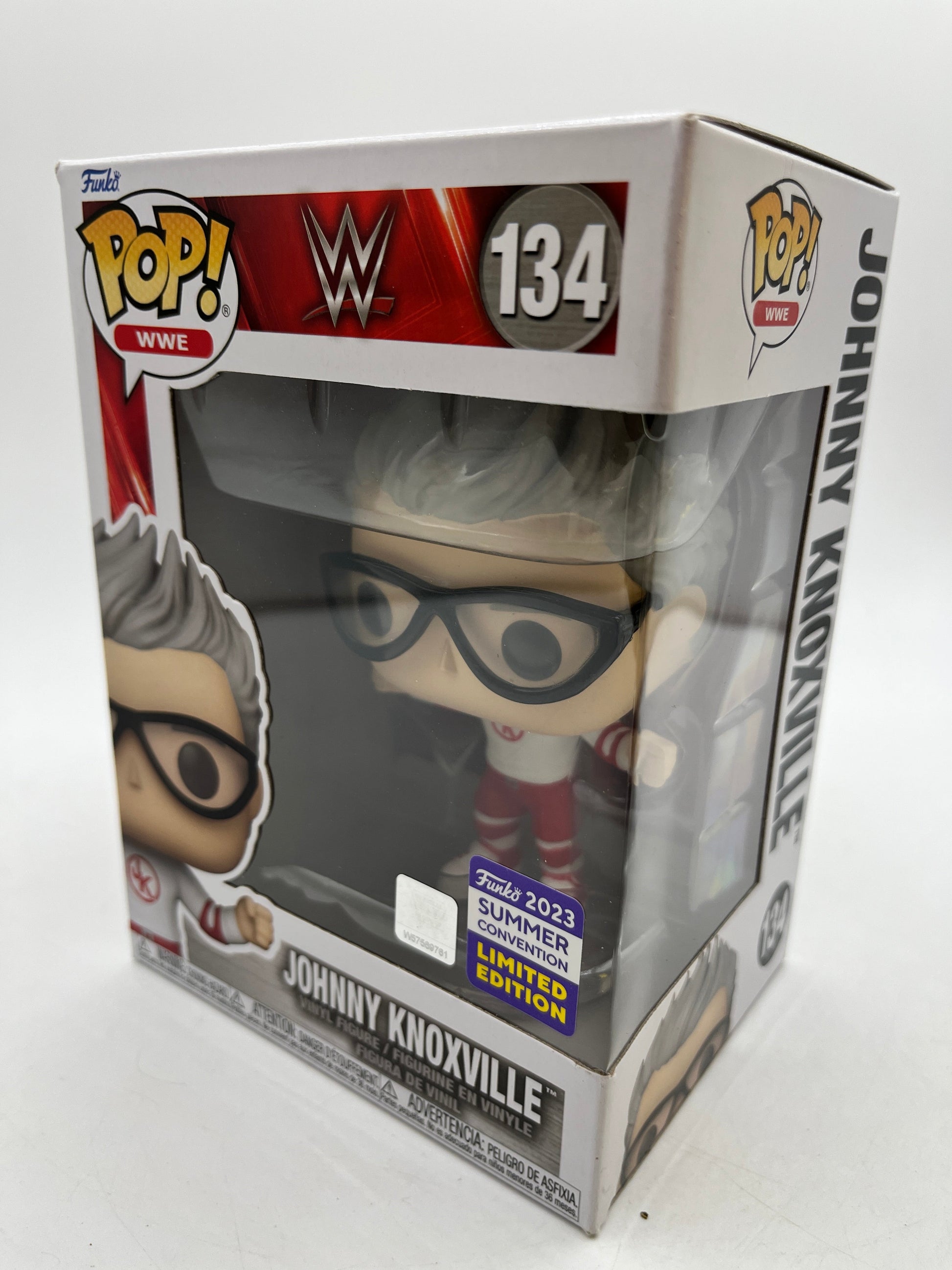 Funko POP! WWE - Johnny Knoxville #134 - Limited Edition FRENLY BRICKS - Open 7 Days