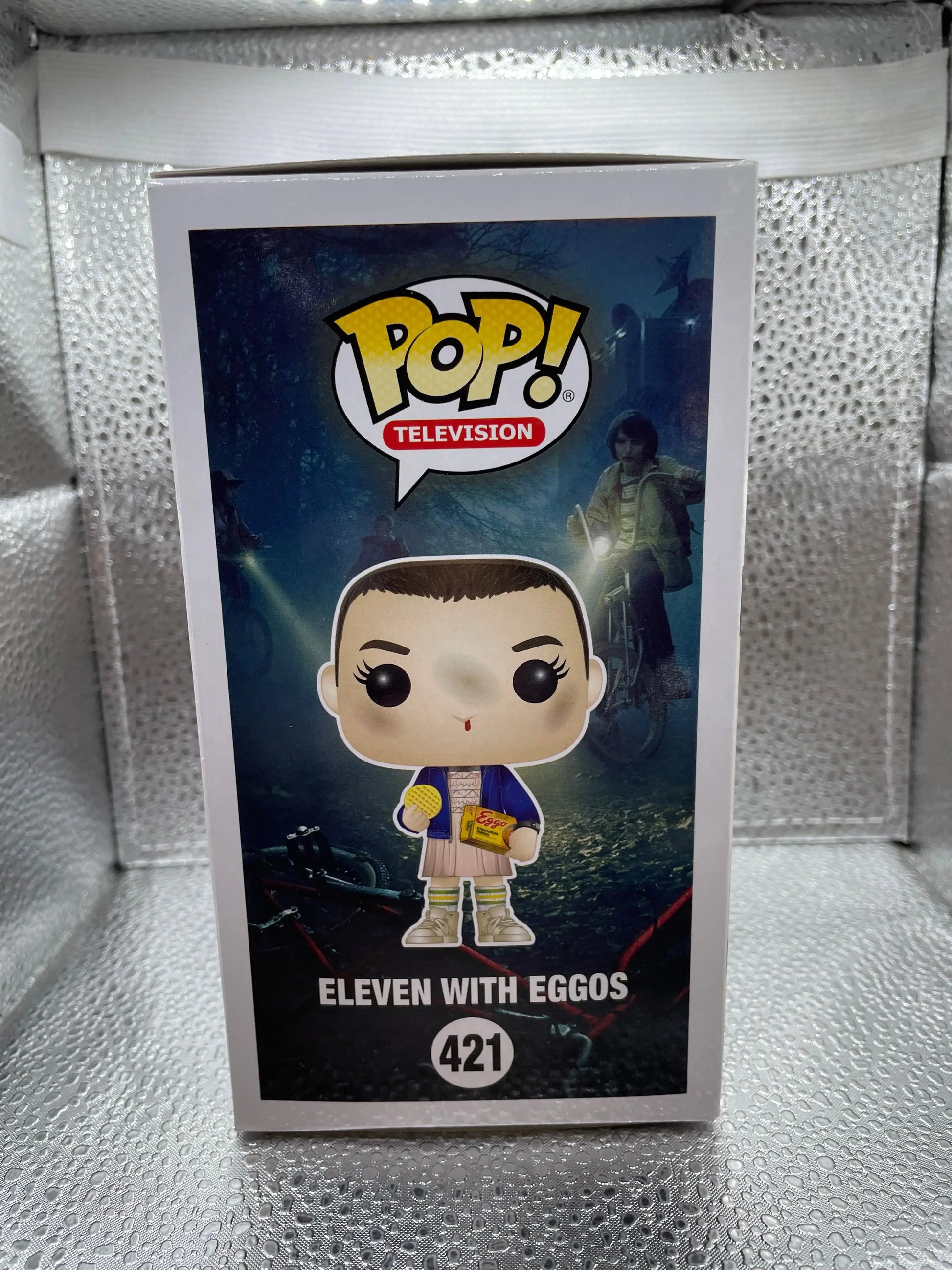 Eleven with Eggos 421 ~ Stranger Things ~ Funko Pop Vinyl ~ Netflix Television FRENLY BRICKS - Open 7 Days