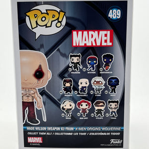 Funko POP! Marvel - Wade Wilson (Weapon X) #489 - 2020 Limited Edition FRENLY BRICKS - Open 7 Days