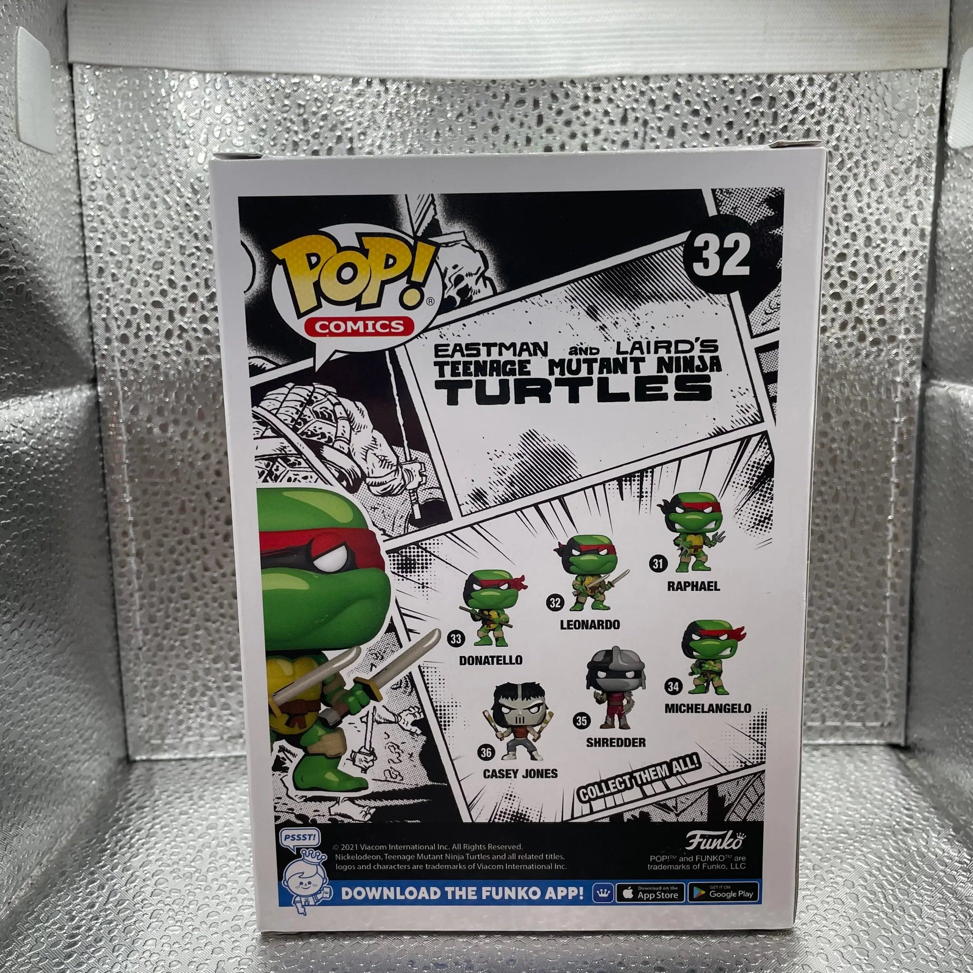 Teenage Mutant Ninja Turtles (1984) - Leonardo Comic Pop! Vinyl Figure 32 FRENLY BRICKS - Open 7 Days