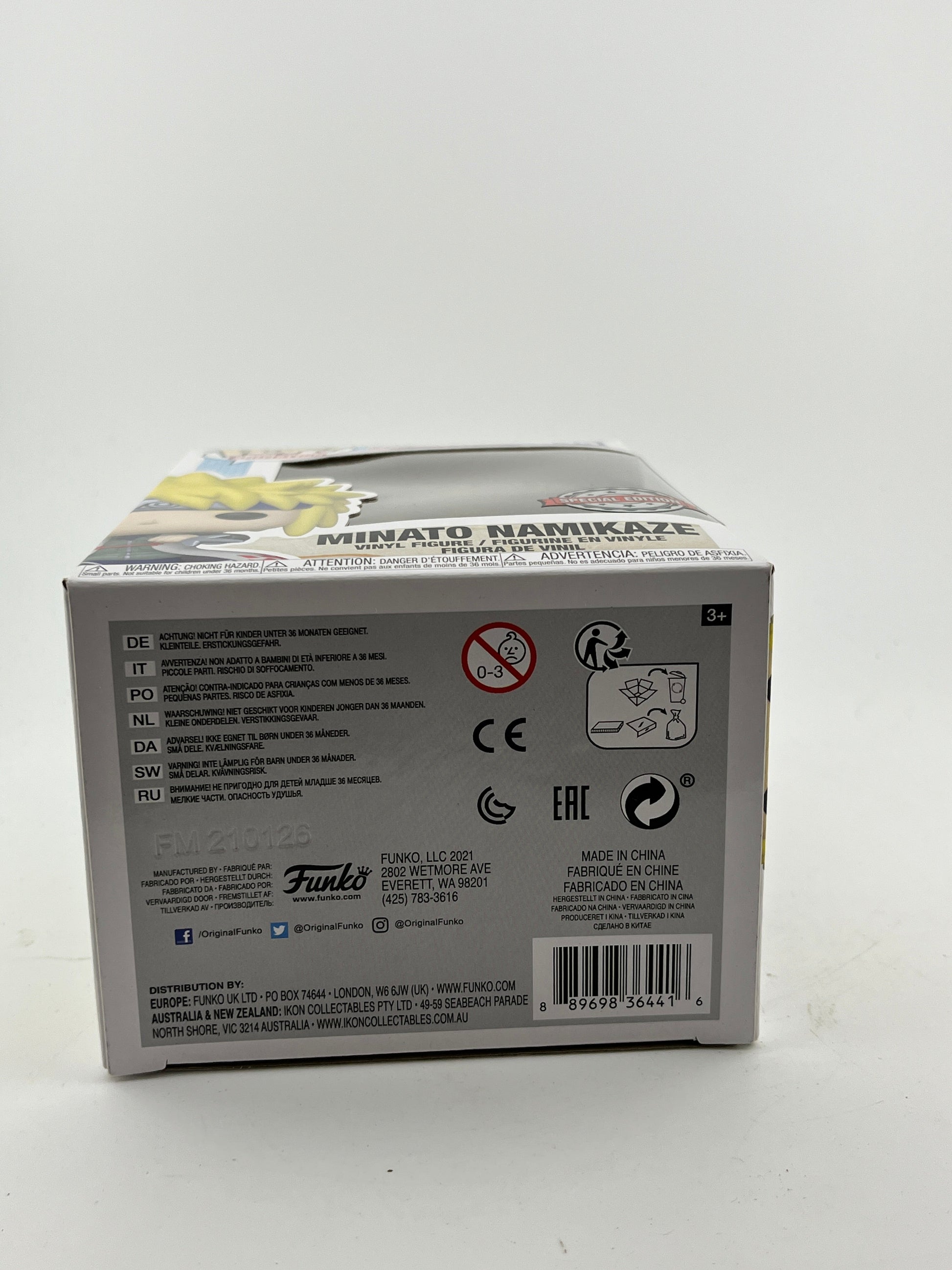 Funko POP! Animation Naruto Shippuden -Minato Namikaze #935 - Special Edition FRENLY BRICKS - Open 7 Days