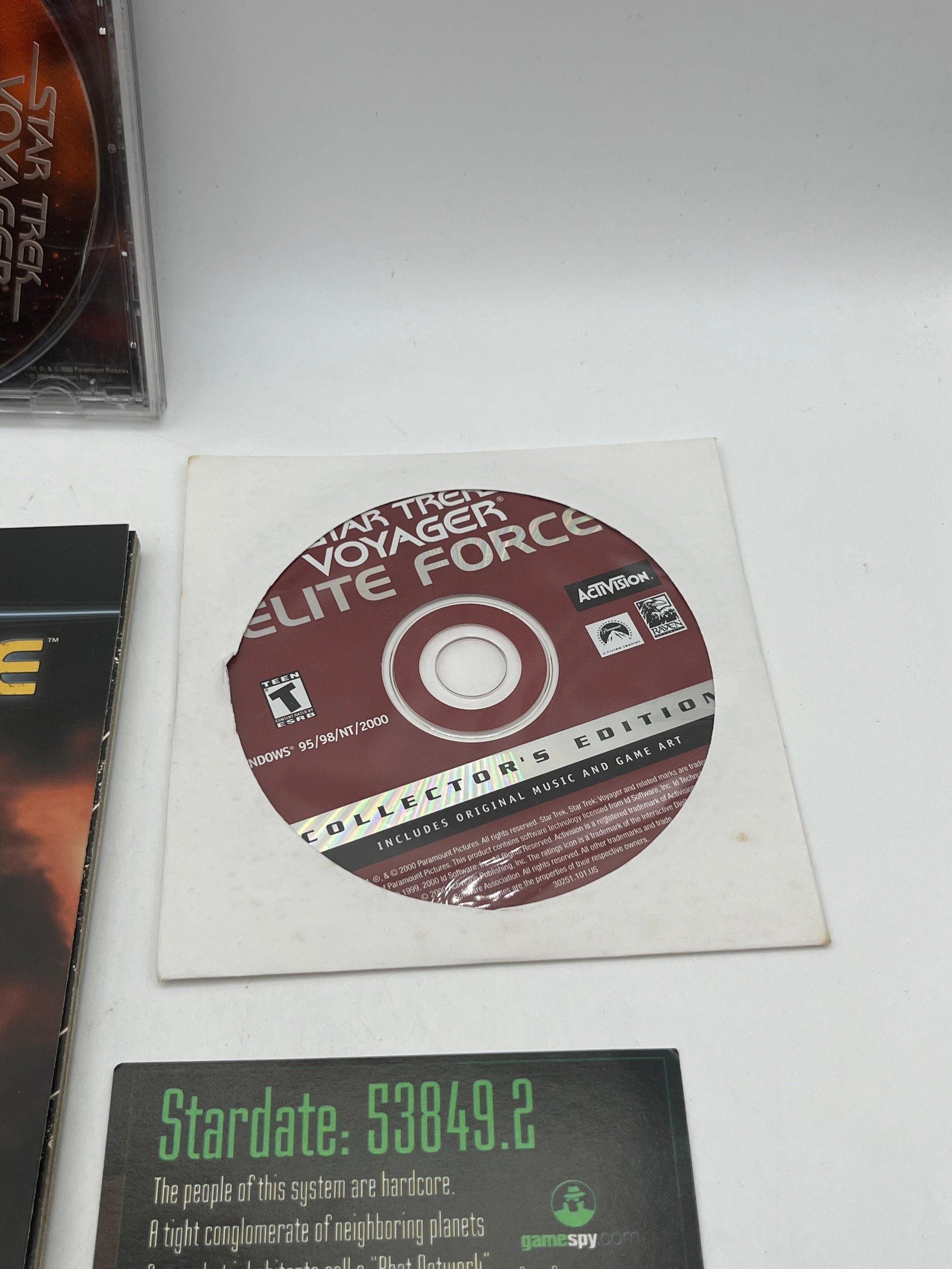 Star Trek Voyager Elite Force Collector's Edition (PC, 2000) - Activision Raven FRENLY BRICKS - Open 7 Days