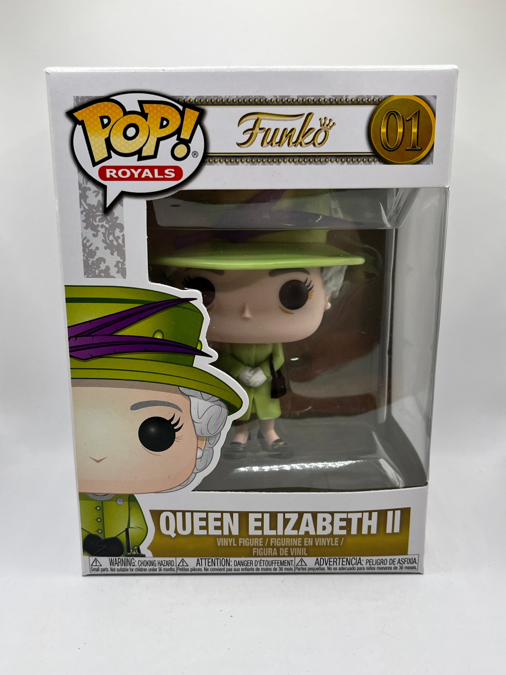 Funko POP! Royals Funko - Queen Elizabeth #01 - Vinyl Collectable FRENLY BRICKS - Open 7 Days