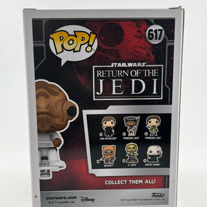 Funko POP! Star Wars Return Of The Jedi  - Adrimal Ackbar #617 - Special Edition FRENLY BRICKS - Open 7 Days