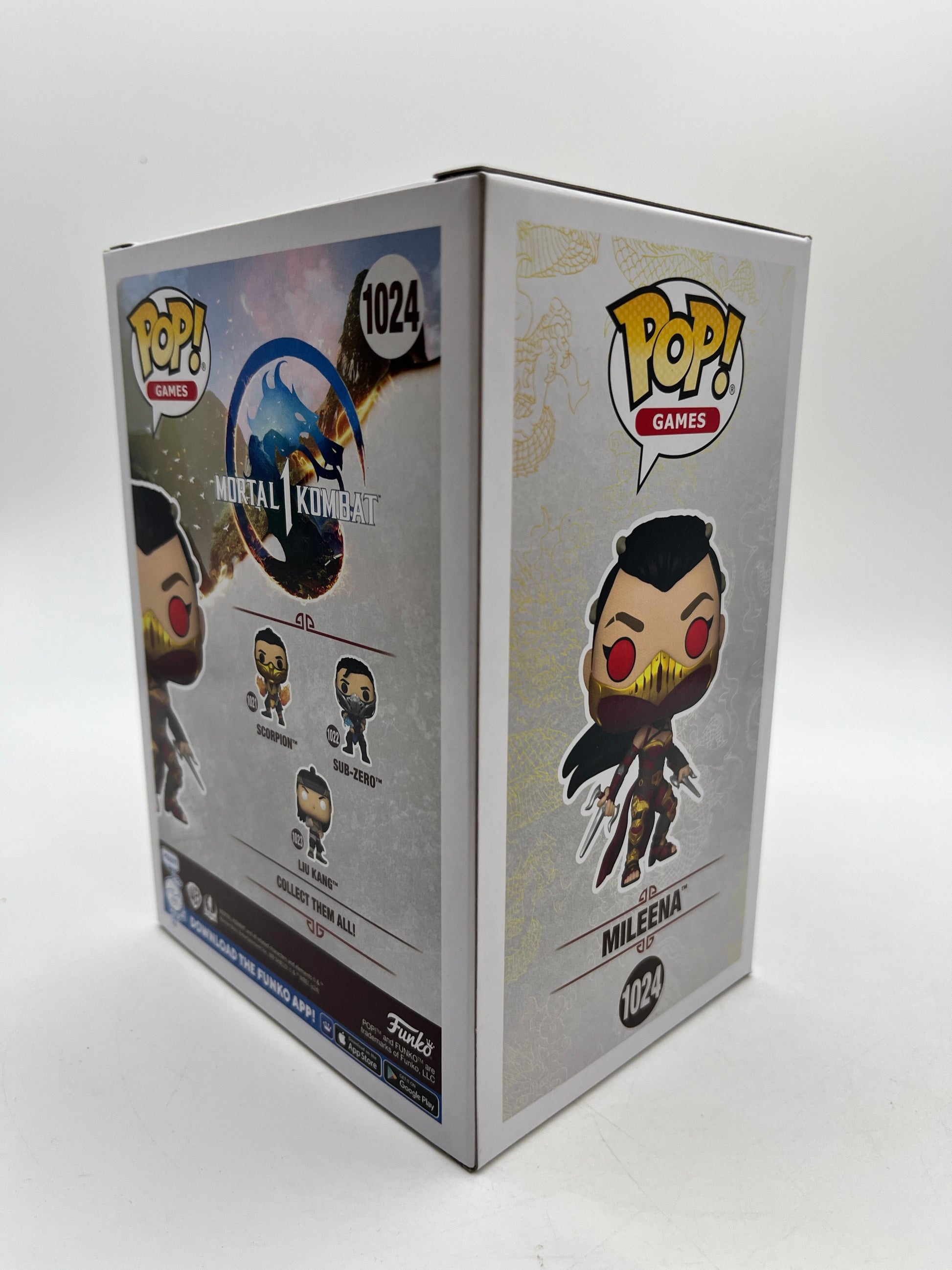 Funko POP! Games Mortal Kombat 1 - Mileena #1024 - Special Edition FRENLY BRICKS - Open 7 Days