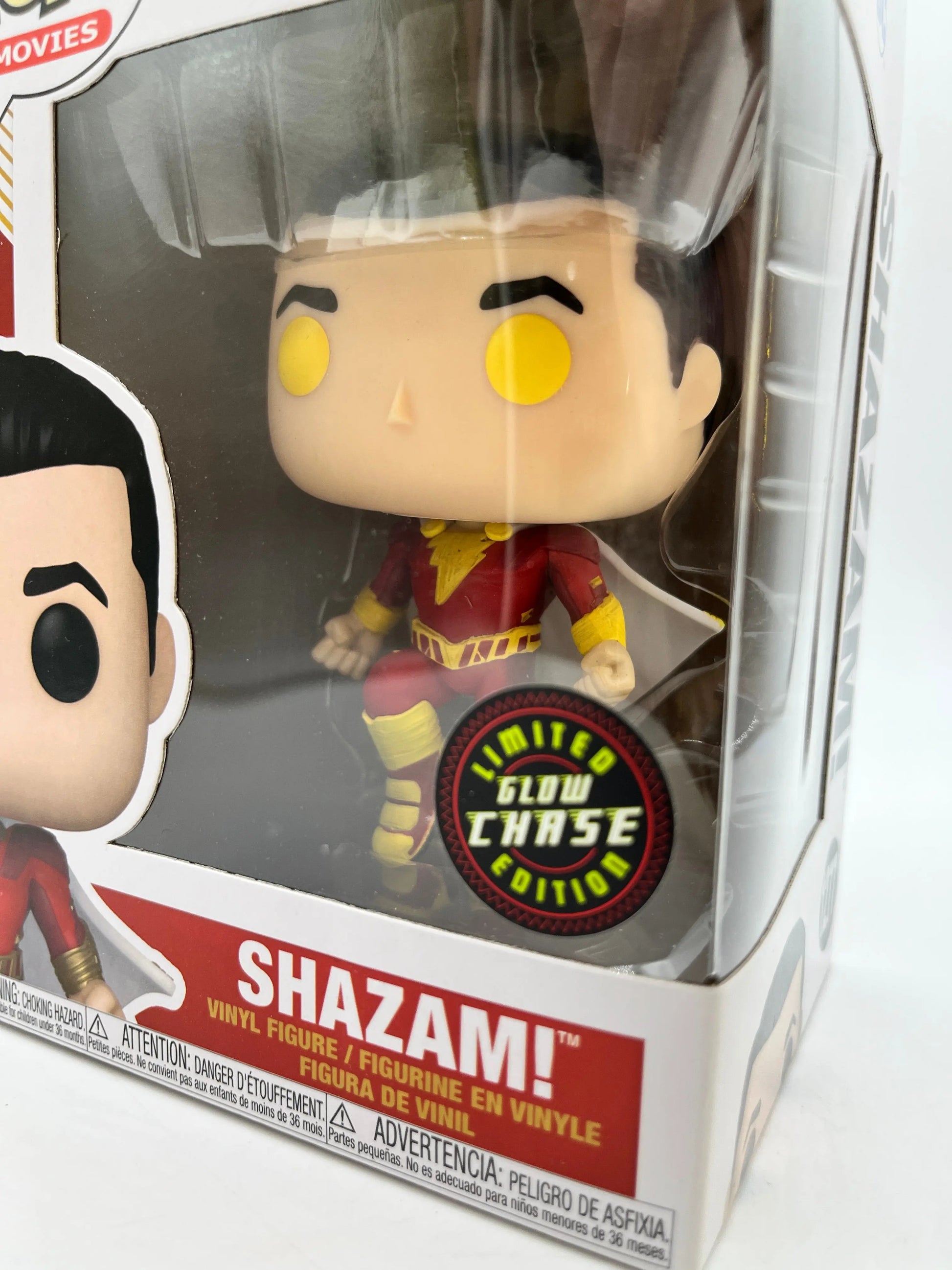 Funko POP! Movies DC Shazam Fury Of The Gods Shazam #1277 - Limited Edition Glow Chase FRENLY BRICKS - Open 7 Days