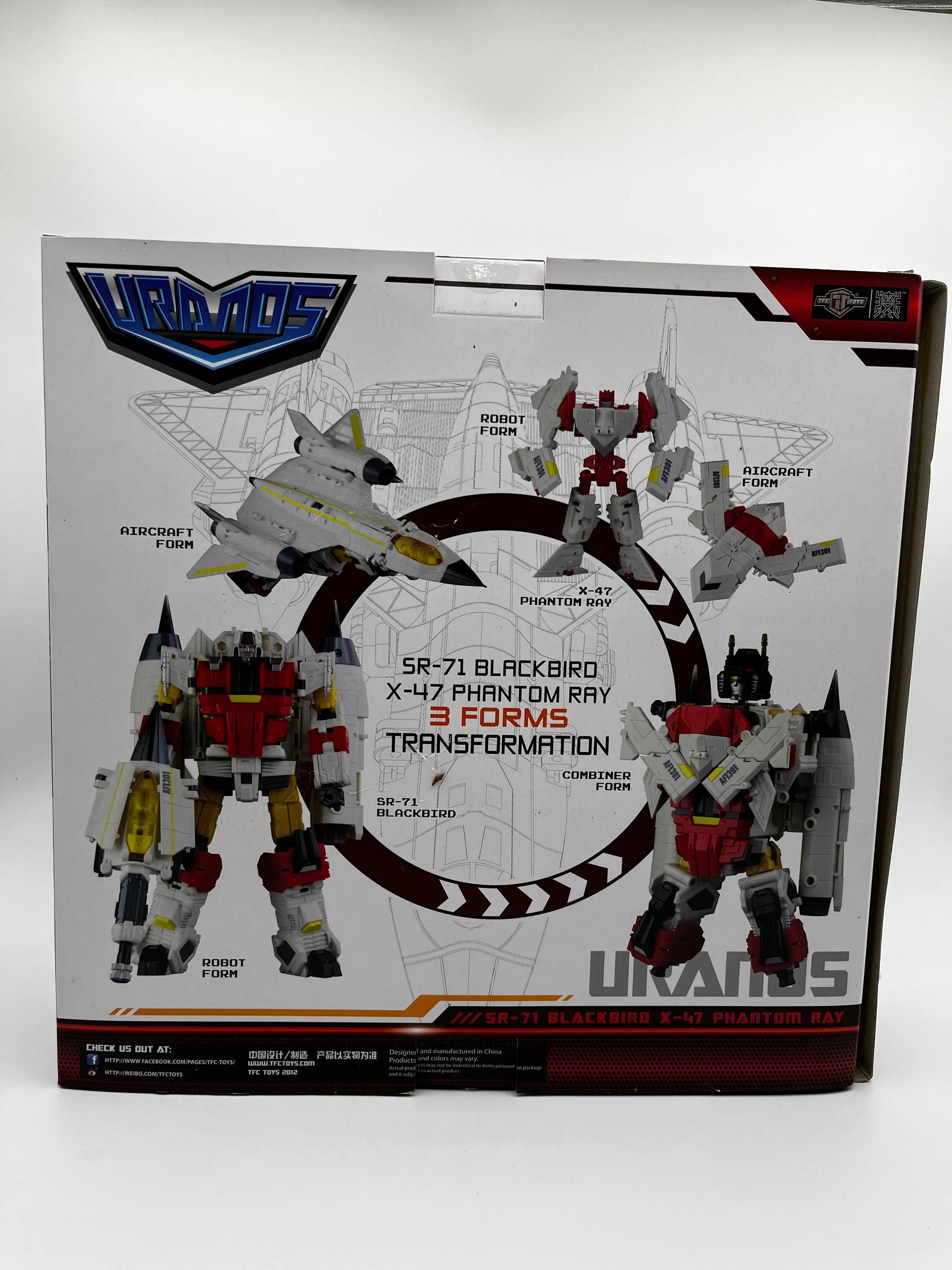 TFC Toys Uranos SR-71 Blackbird & X-47 Phantom Ray FRENLY BRICKS - Open 7 Days