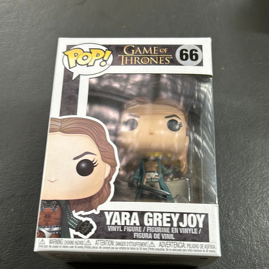 Game of Thrones - Yara Grey Joy Pop! Vinyl #66 FRENLY BRICKS - Open 7 Days