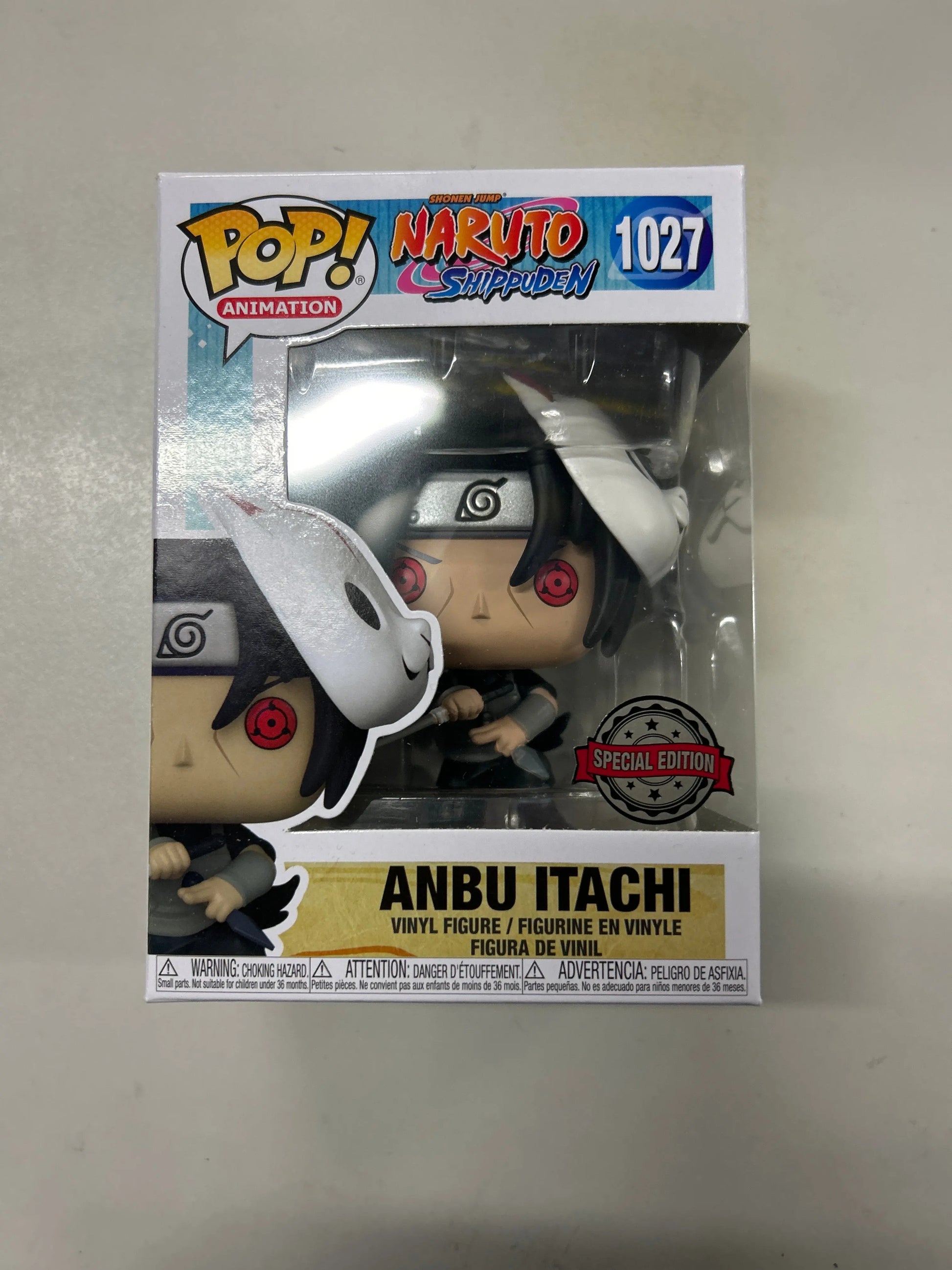 Pop Vinyl Naruto #1027 Anbu Itachi FRENLY BRICKS - Open 7 Days