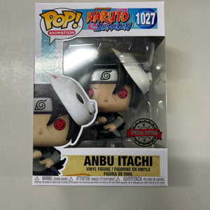 Pop Vinyl Naruto #1027 Anbu Itachi FRENLY BRICKS - Open 7 Days