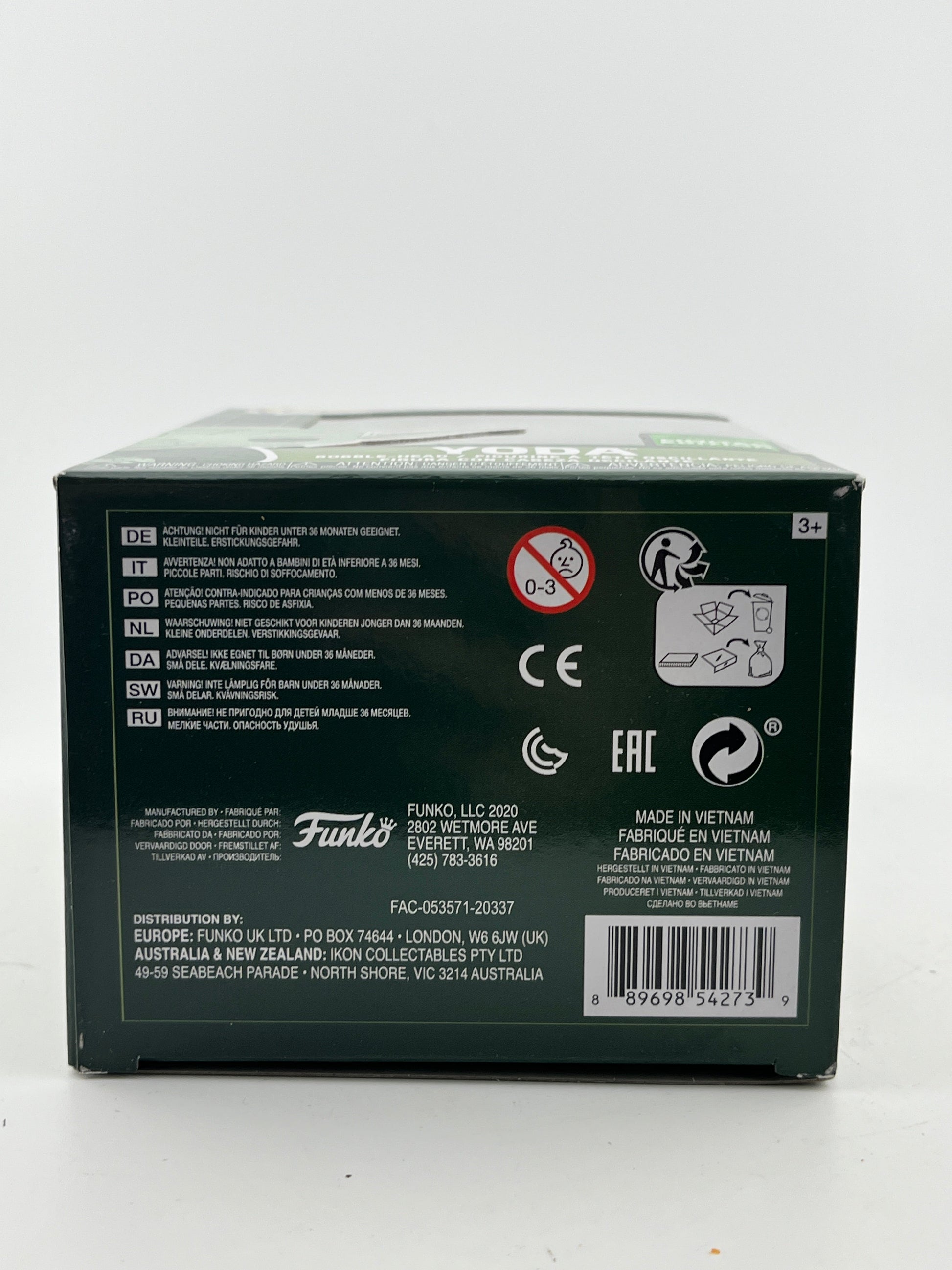 Funko POP! Star Wars - Yoda #124 - 2021 Limited Edition FRENLY BRICKS - Open 7 Days