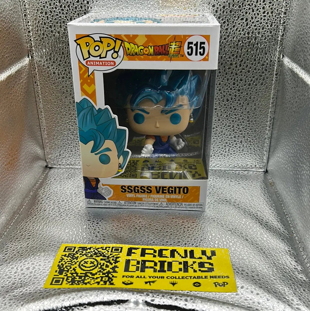 Pop Vinyl Dragon Ball Super 515 Ssgss Vegito FRENLY BRICKS - Open 7 Days