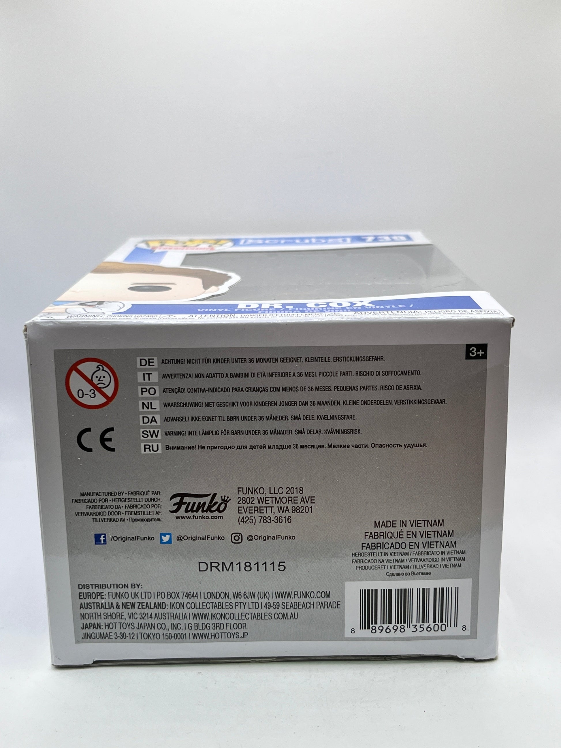 Funko POP! Television [Scrubs] - Dr. Cox #739 - Vinyl Collectable FRENLY BRICKS - Open 7 Days