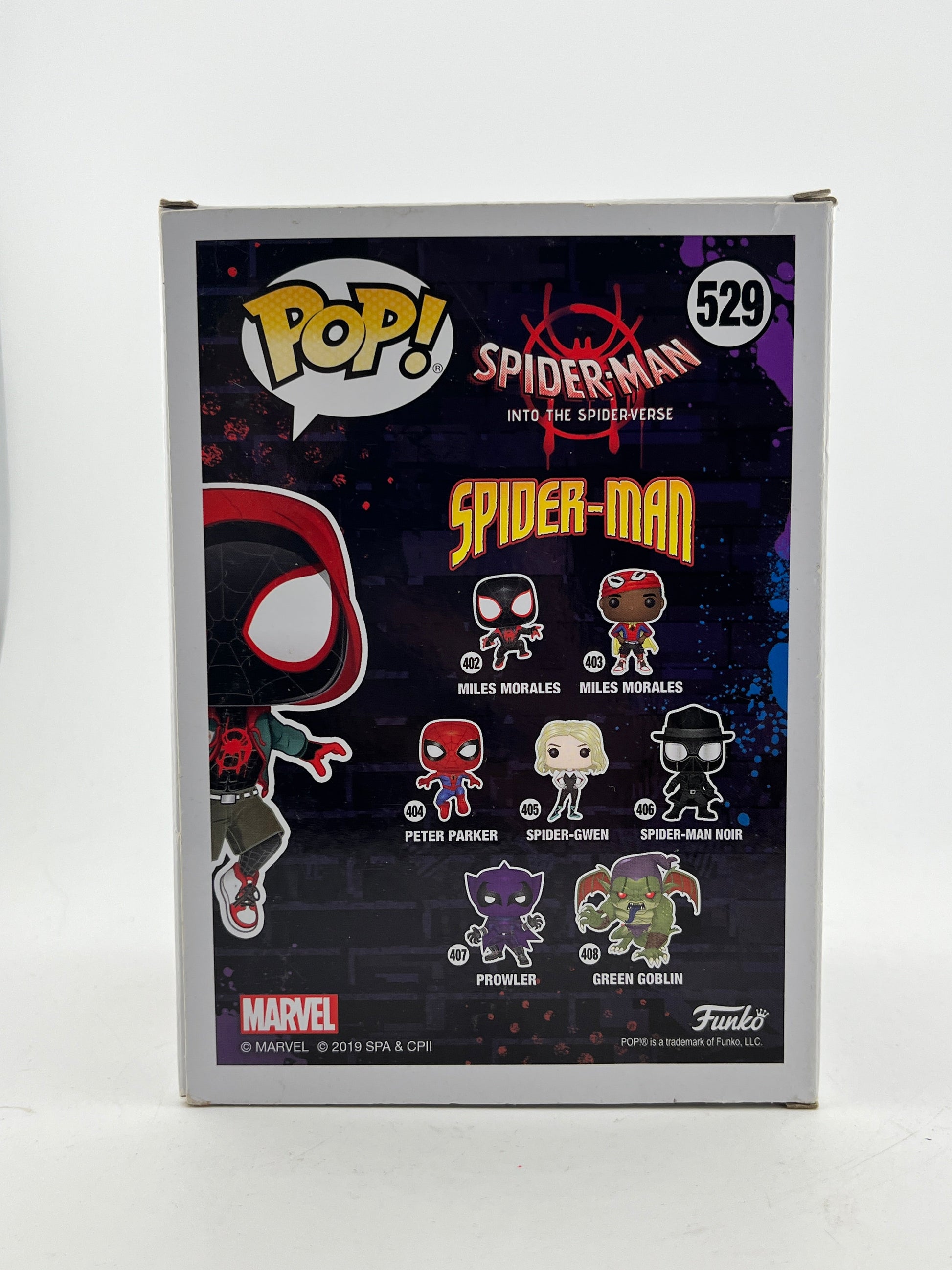 Funko POP! Spider-Man Into The Spider verse - Miles Morales #529 - Vinyl Collectable FRENLY BRICKS - Open 7 Days