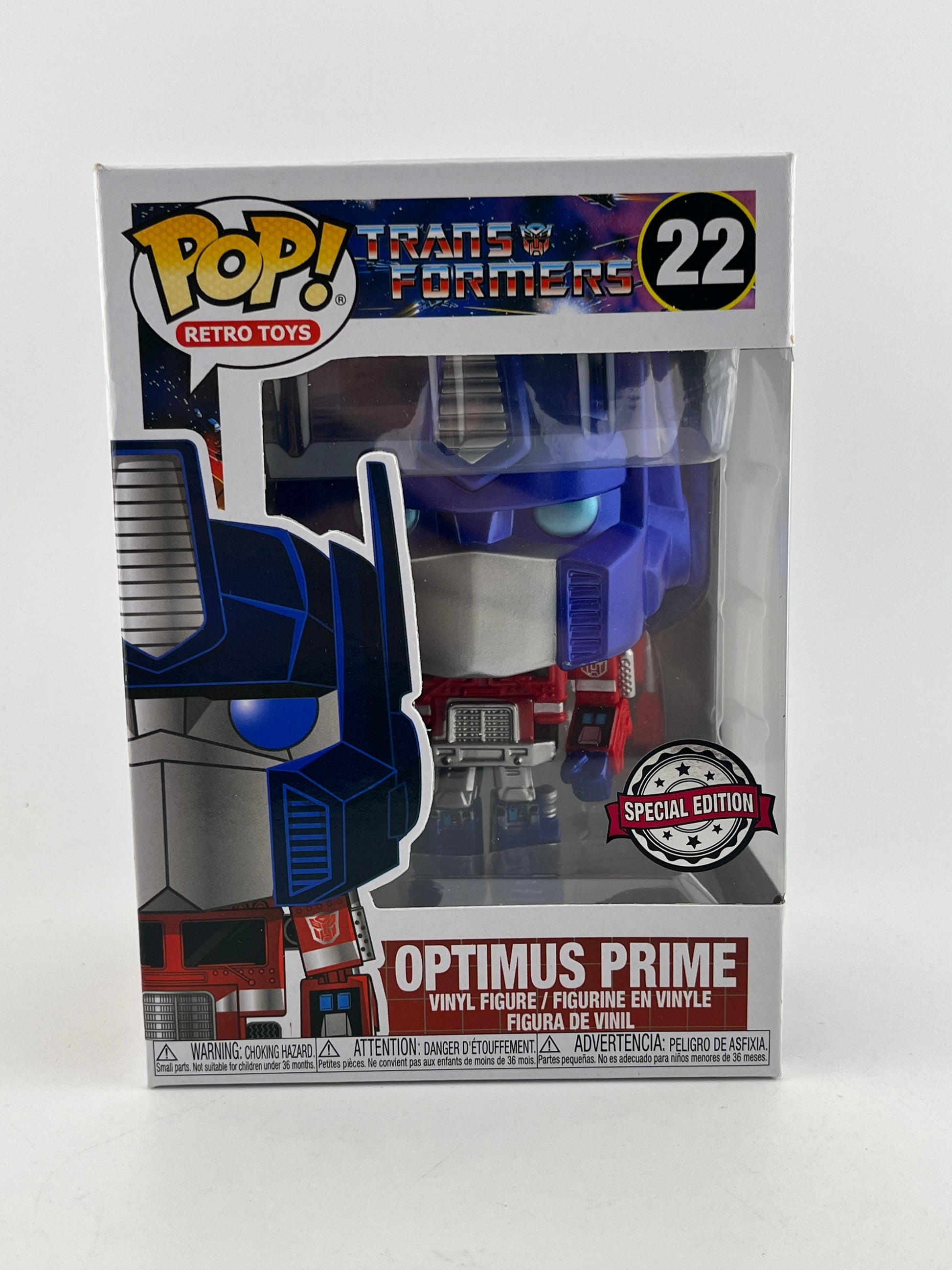 Funko POP! Retro Toys Transforms - Optimus Prime #22 - Special Edition FRENLY BRICKS - Open 7 Days