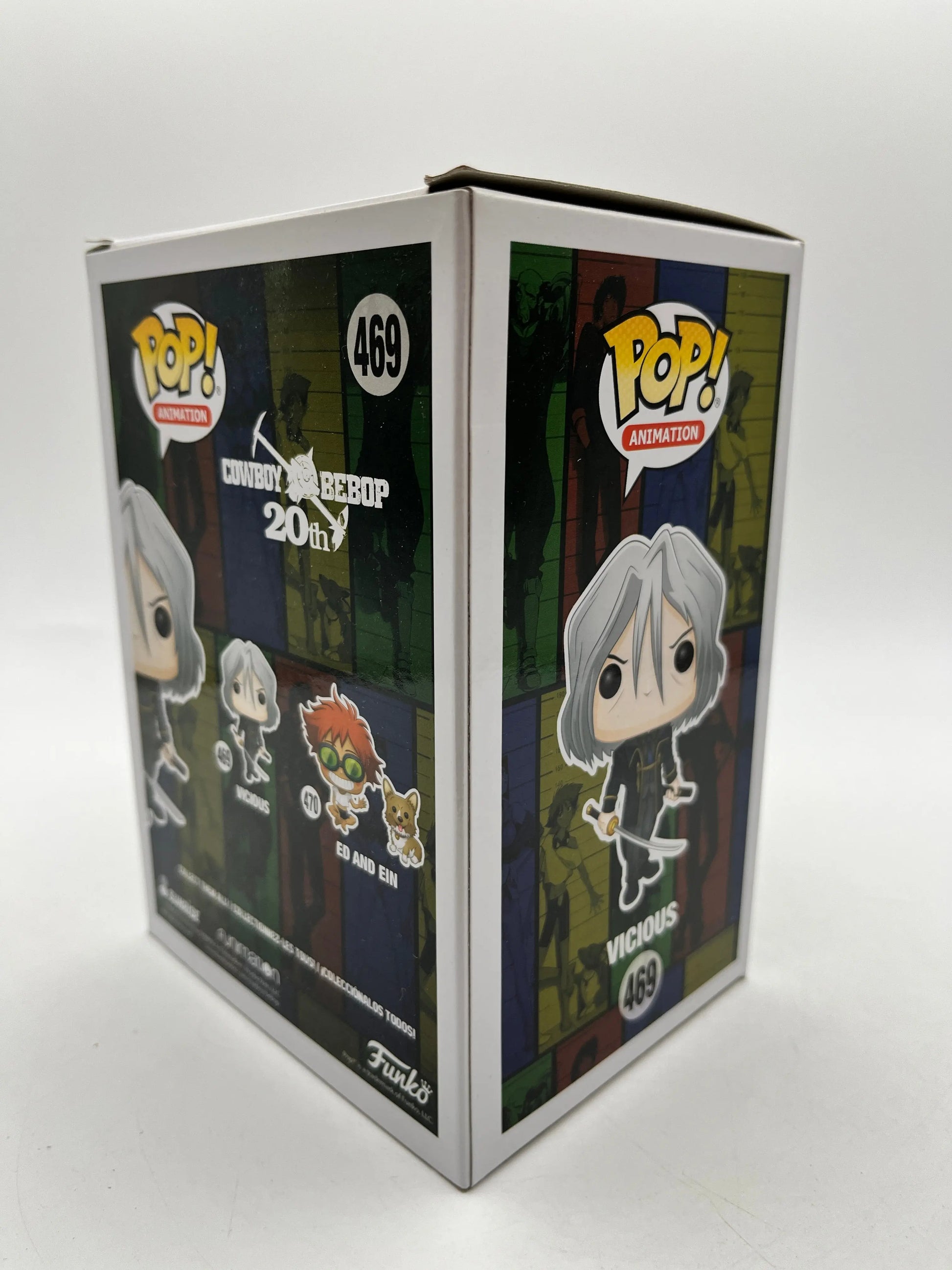 Funko POP! Animation Cowboy Bebop 20th Vicious #469 - Vinyl Collectable FRENLY BRICKS - Open 7 Days