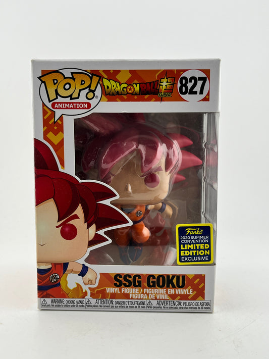 Funko POP! Animation DragonBall Super - SSG Goku #827 - 2020 Summer Convention Limited Edition FRENLY BRICKS - Open 7 Days