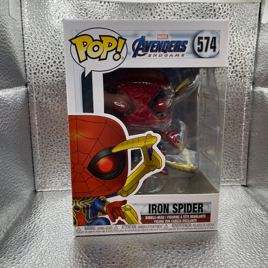 Iron Spider (Spider-Man) Funko Pop Marvel Avengers Endgame 574 Infinity Gauntlet FRENLY BRICKS - Open 7 Days